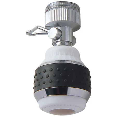 Dual-Spray Kitchen Aerator with Swivel and Pause
