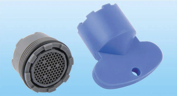 Hidden Basin Mixer Aerators with Key