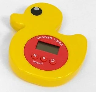duck shape shower timer